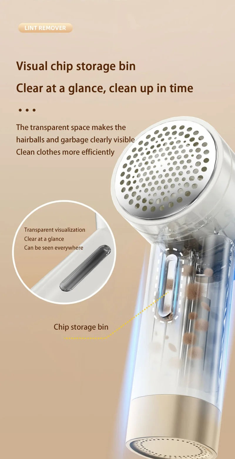 Deluxe Fabric Shaver with Digital Display
