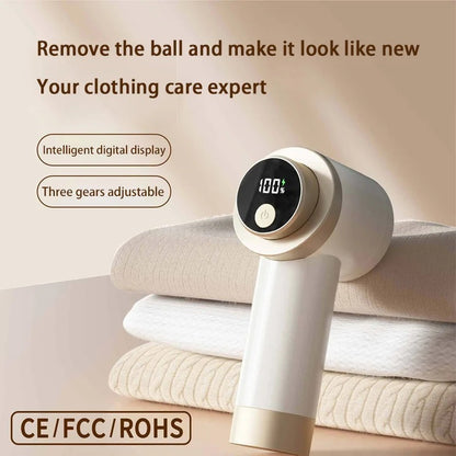 Deluxe Fabric Shaver with Digital Display