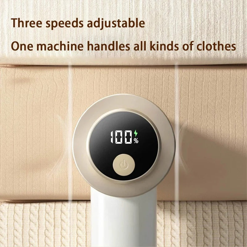 Deluxe Fabric Shaver with Digital Display