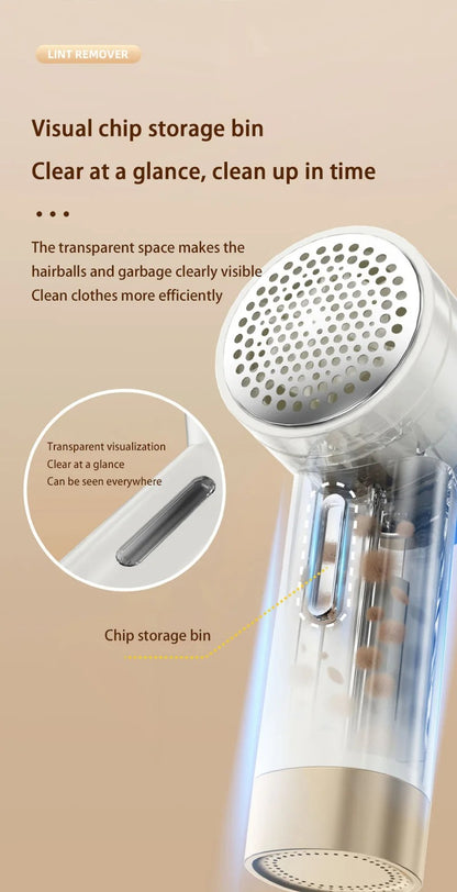 Deluxe Fabric Shaver with Digital Display
