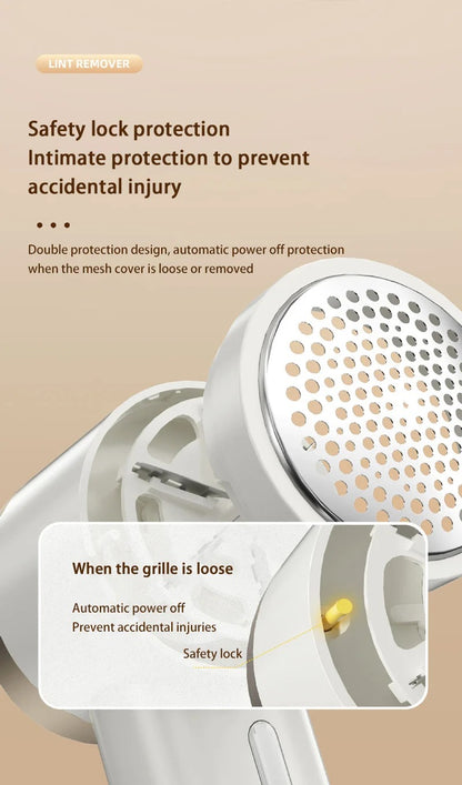 Deluxe Fabric Shaver with Digital Display